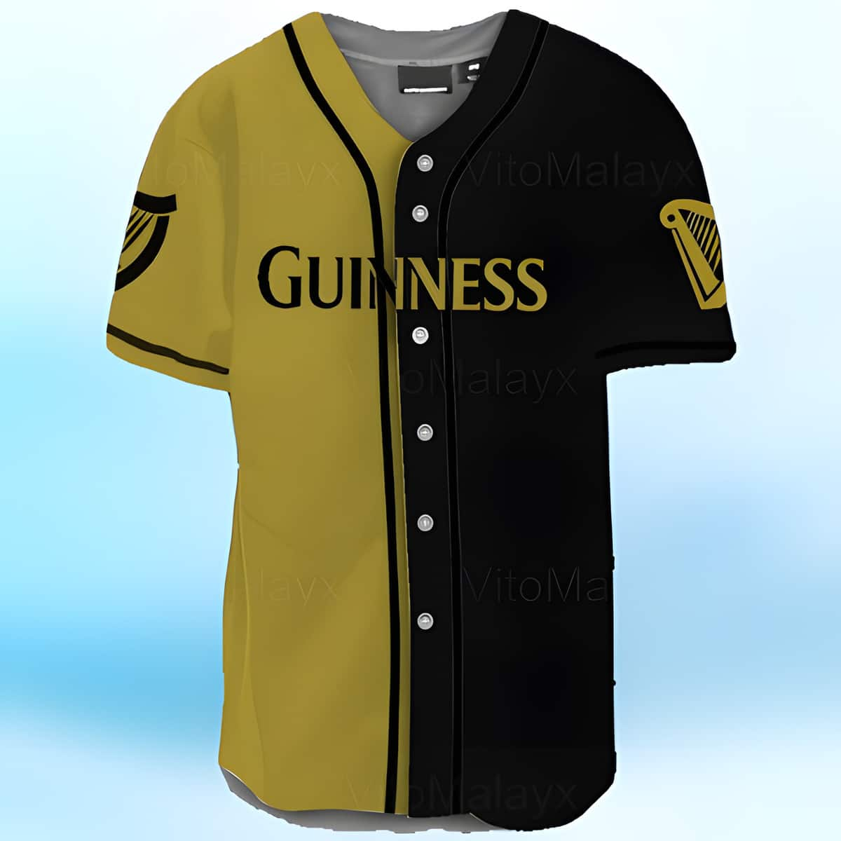 Guinness Beer Baseball Jersey Gift For Sport Dad