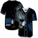 Michael Myers Natural Light Beer Baseball Jersey Michael Myers Natural Light Beer Baseball Jersey