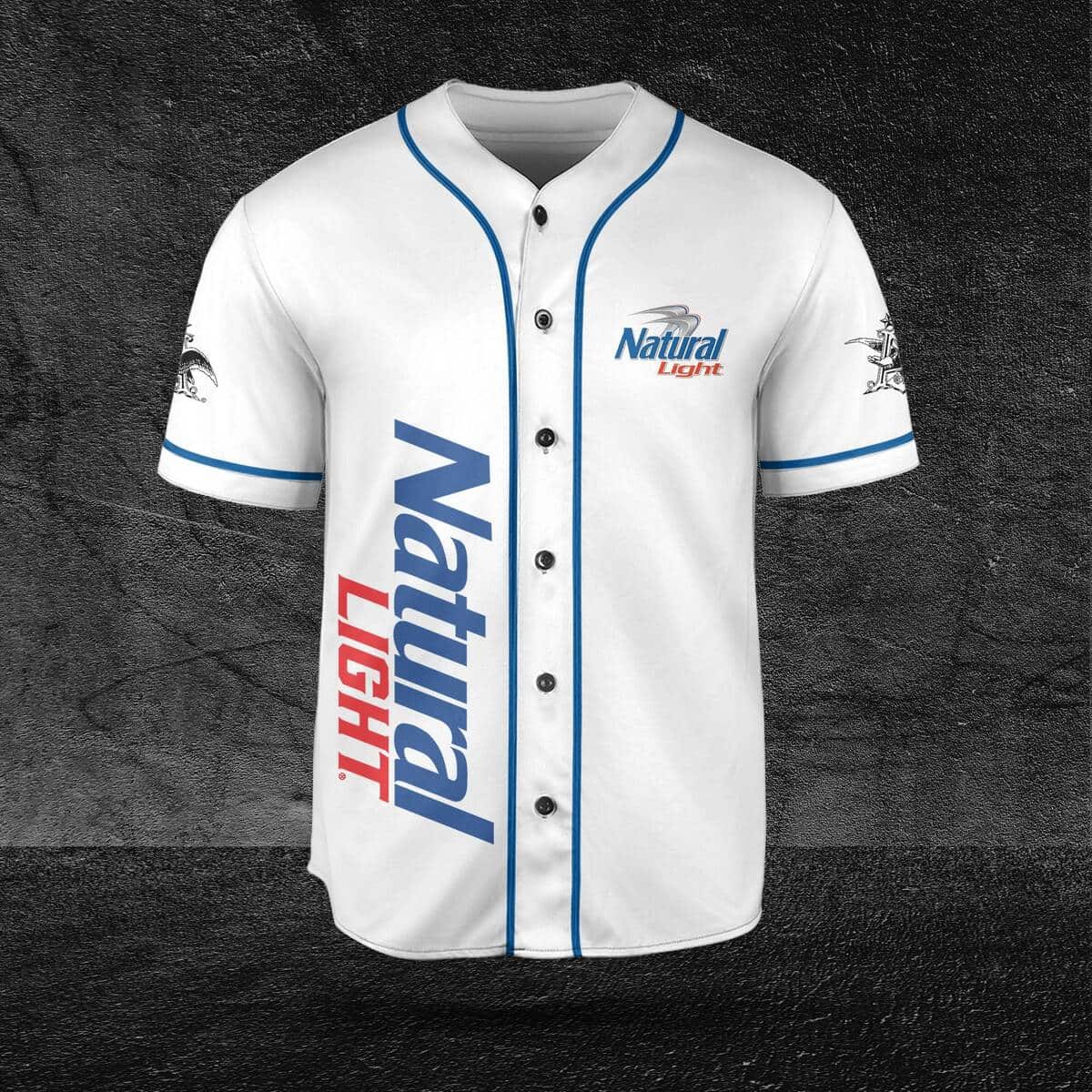 Basic Natural Light Baseball Jersey Gift For Beer Drinkers Basic Natural Light Baseball Jersey Gift For Beer Drinkers