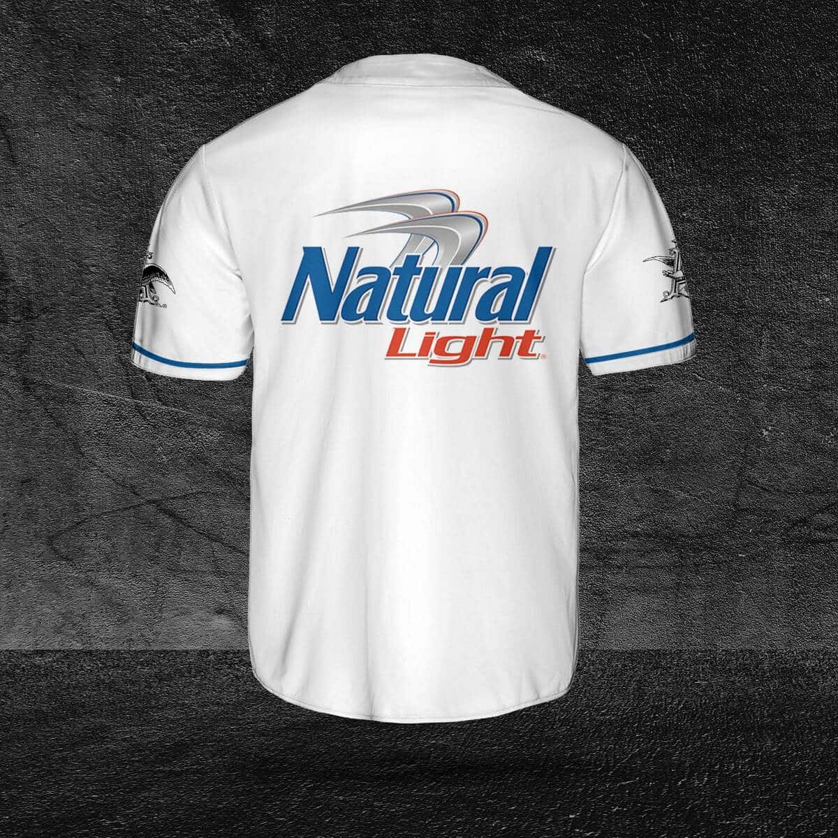 Basic Natural Light Baseball Jersey Gift For Beer Drinkers Basic Natural Light Baseball Jersey Gift For Beer Drinkers