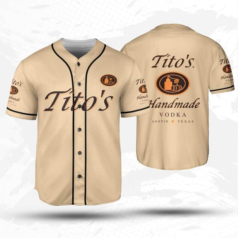 Classic Tito’s Vodka Baseball Jersey Gift For Sporty Husband