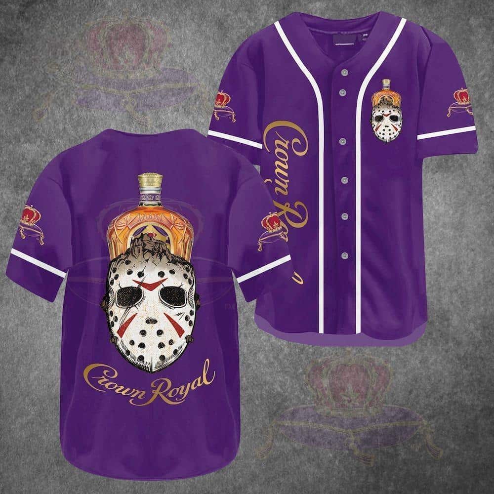 Jason Voorhees Crown Royal Baseball Jersey Gift For Sport Dad Jason Voorhees Crown Royal Baseball Jersey Gift For Sport Dad