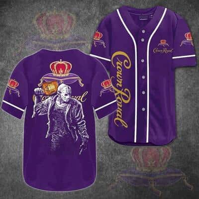 Jason Voorhees Crown Royal Baseball Jersey Gift For Him