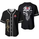 White Skull Crown Royal Baseball Jersey Whisky Gift For Him White Skull Crown Royal Baseball Jersey Whisky Gift For Him