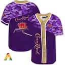 Classic Camouflage Crown Royal Baseball Jersey Gift For Sport Dad