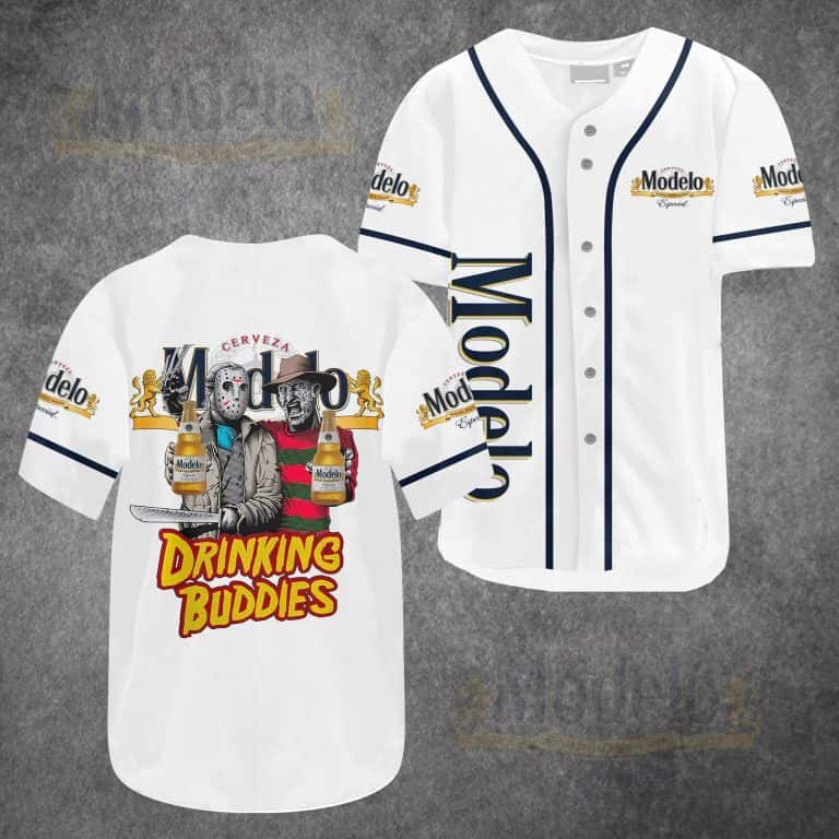 Modelo Jason Voorhees And Freddy Krueger Baseball Jersey Modelo Jason Voorhees And Freddy Krueger Baseball Jersey