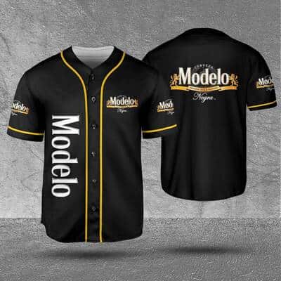 Black Modelo Negra Beer Baseball Jersey Sports Gift For Dad Black Modelo Negra Beer Baseball Jersey Sports Gift For Dad