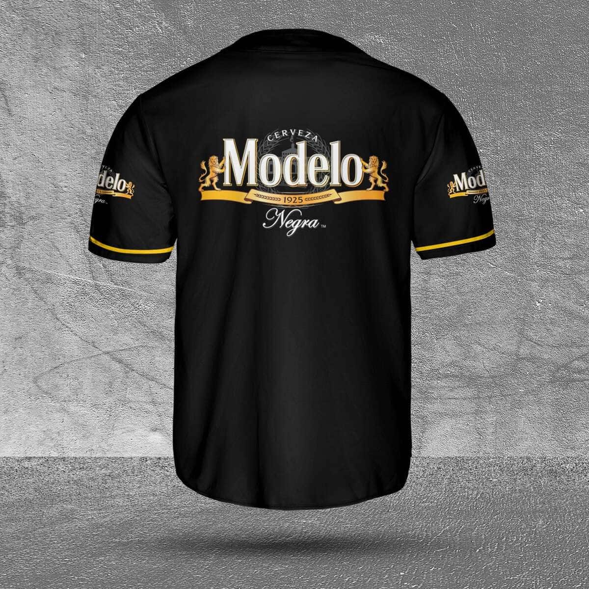 Black Modelo Negra Beer Baseball Jersey Sports Gift For Dad Black Modelo Negra Beer Baseball Jersey Sports Gift For Dad