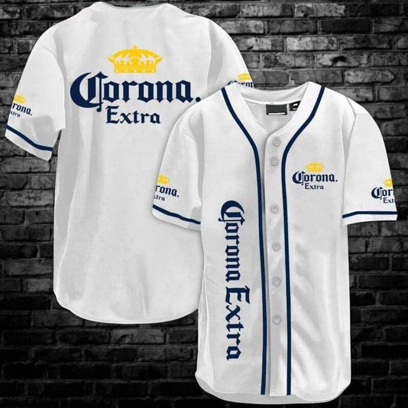 Basic Corona Extra Baseball Jersey Best Gift For Beer Lovers Basic Corona Extra Baseball Jersey Best Gift For Beer Lovers