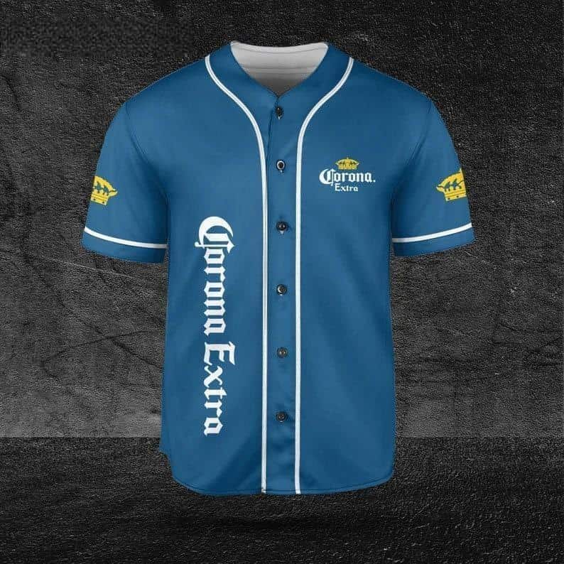 Basic Corona Extra Baseball Jersey Birthday Gift For Beer Lovers Basic Corona Extra Baseball Jersey Birthday Gift For Beer Lovers