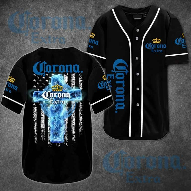 Corona Extra Flag Baseball Jersey Gift For Sport Dad