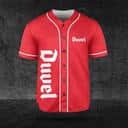 Red Duvel Beer Baseball Jersey Gift For Sport Dad