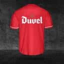 Red Duvel Beer Baseball Jersey Gift For Sport Dad Red Duvel Beer Baseball Jersey Gift For Sport Dad
