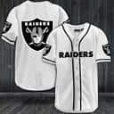 NFL Las Vegas Raiders Baseball Jersey Birthday Gift For Dad NFL Las Vegas Raiders Baseball Jersey Birthday Gift For Dad