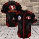 NFL San Francisco 49ers Baseball Jersey Gift For Sport Dad NFL San Francisco 49ers Baseball Jersey Gift For Sport Dad