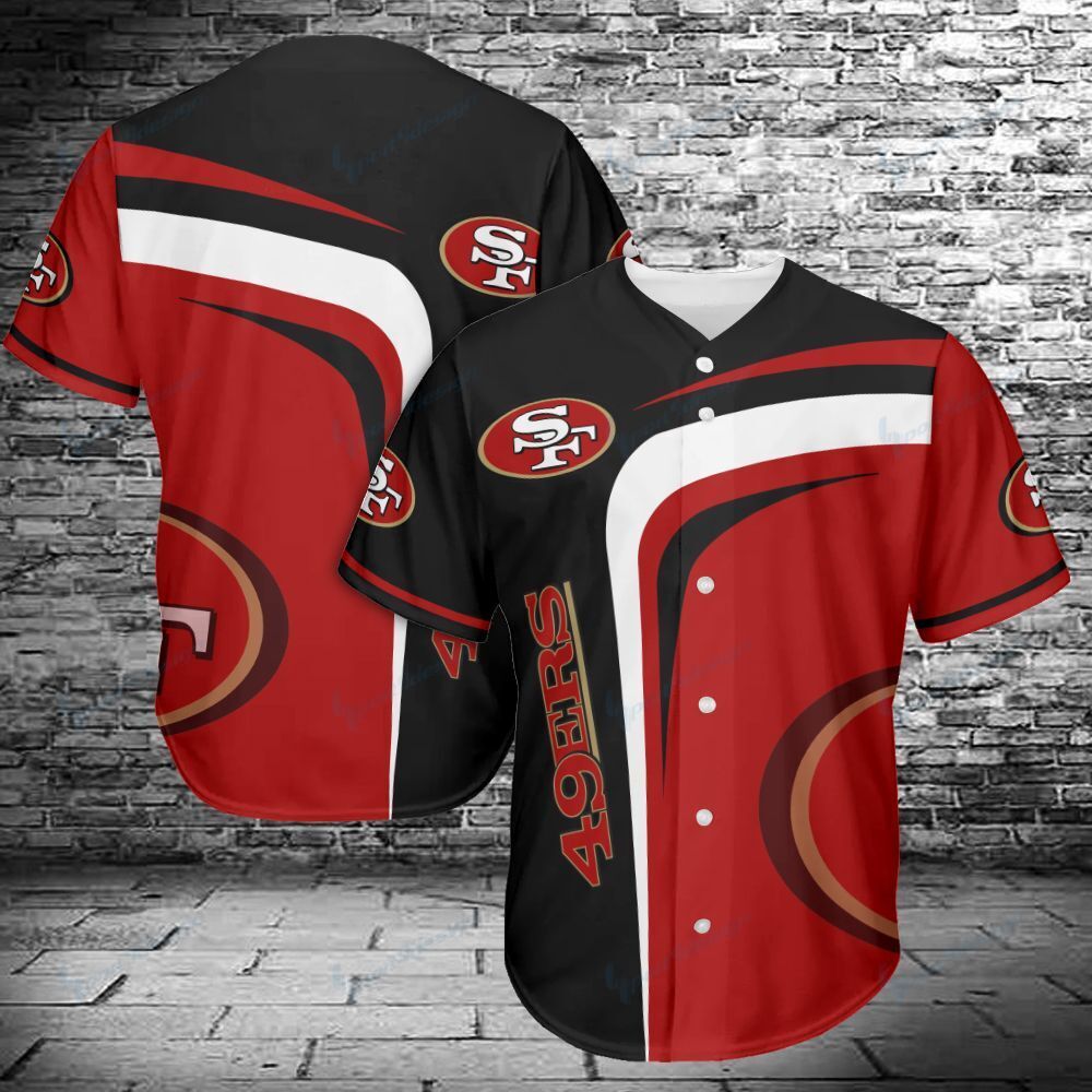 Cool San Francisco 49ers Baseball Jersey Gift For Him