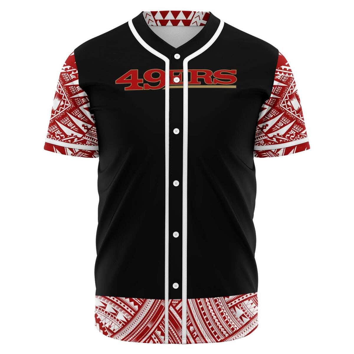 NFL San Francisco 49ers Baseball Jersey Gift For Sporty Boyfriend