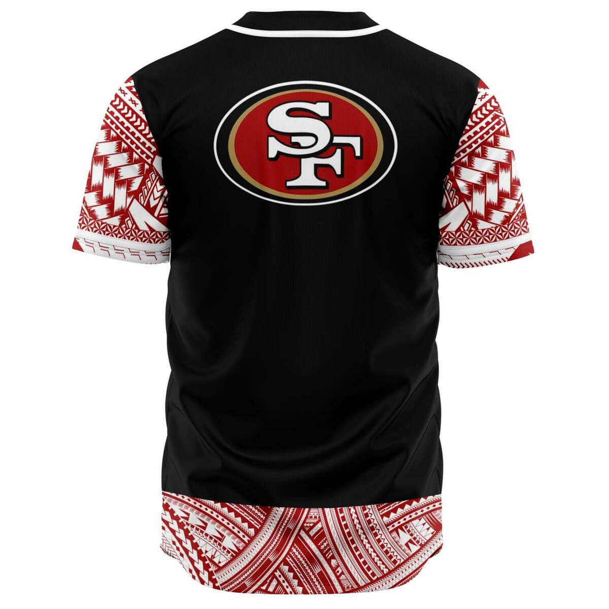 NFL San Francisco 49ers Baseball Jersey Gift For Sporty Boyfriend NFL San Francisco 49ers Baseball Jersey Gift For Sporty Boyfriend