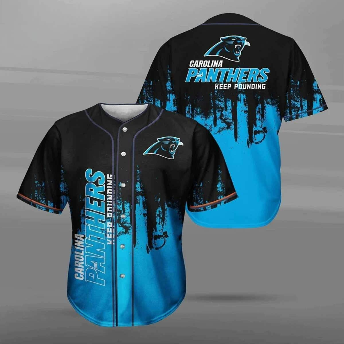 NFL Carolina Panthers Baseball Jersey Gift For Sporty Boyfriend