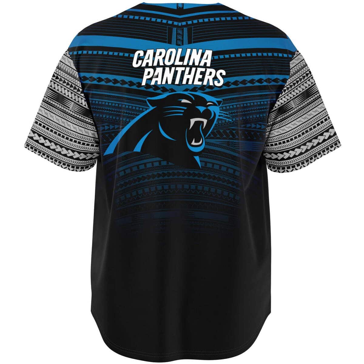 Polynesian NFL Carolina Panthers Baseball Jersey Polynesian NFL Carolina Panthers Baseball Jersey