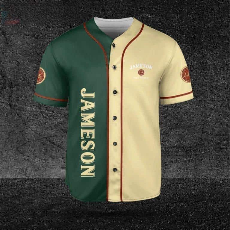 Jameson Irish Whiskey Baseball Jersey Sports Gift For Him Jameson Irish Whiskey Baseball Jersey Sports Gift For Him