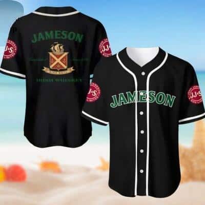 Jameson Irish Whiskey Baseball Jersey Gift For Sporty Boyfriend