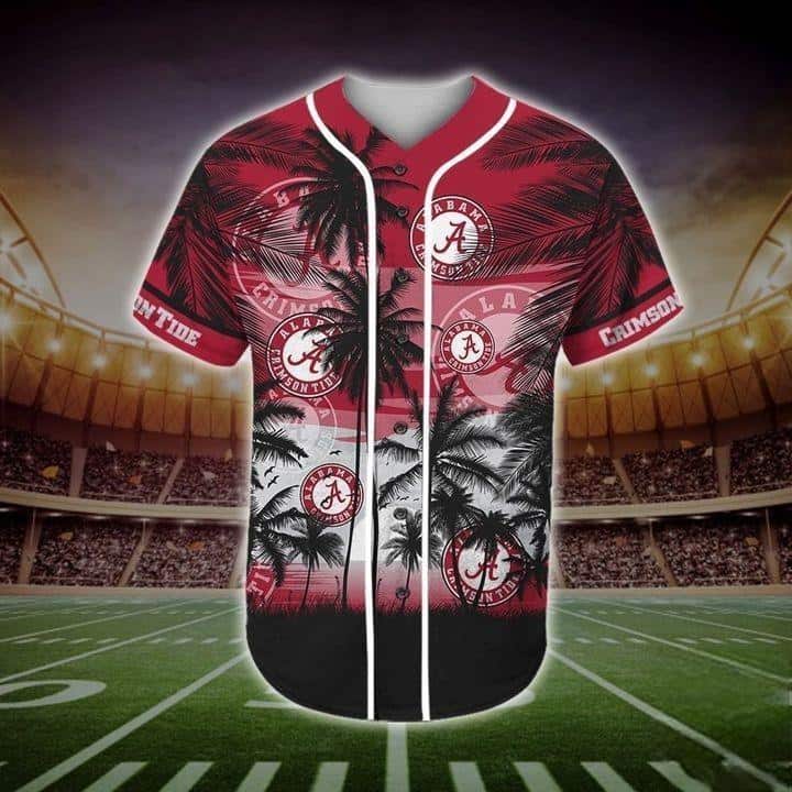 Vintage NCAA Alabama Crimson Tide Baseball Jersey Gift For Football Fans Vintage NCAA Alabama Crimson Tide Baseball Jersey Gift For Football Fans
