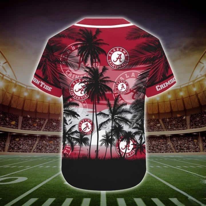 Vintage NCAA Alabama Crimson Tide Baseball Jersey Gift For Football Fans Vintage NCAA Alabama Crimson Tide Baseball Jersey Gift For Football Fans