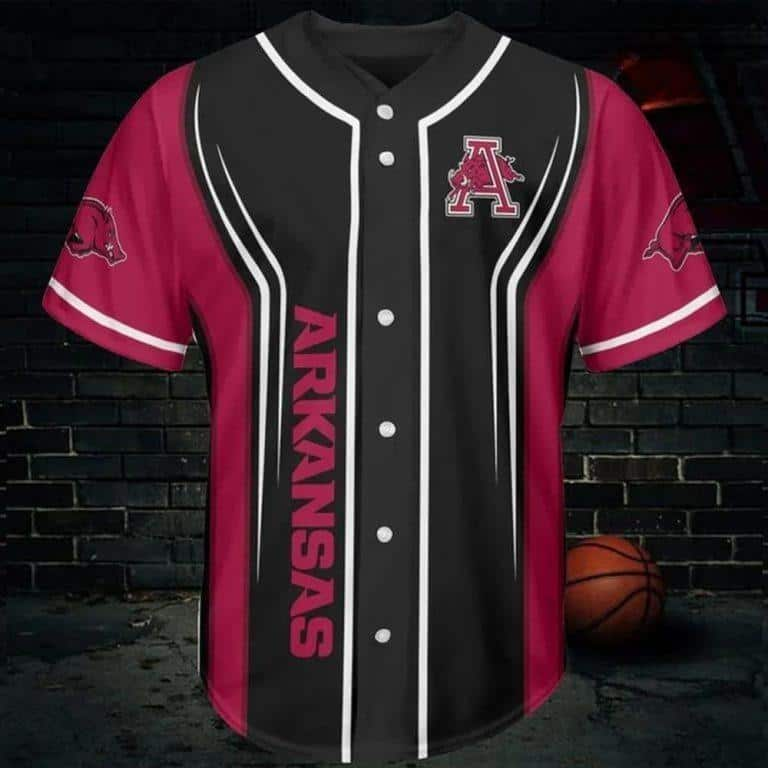 NCAA Arkansas Razorbacks Baseball Jersey Best Gift For Football Lovers