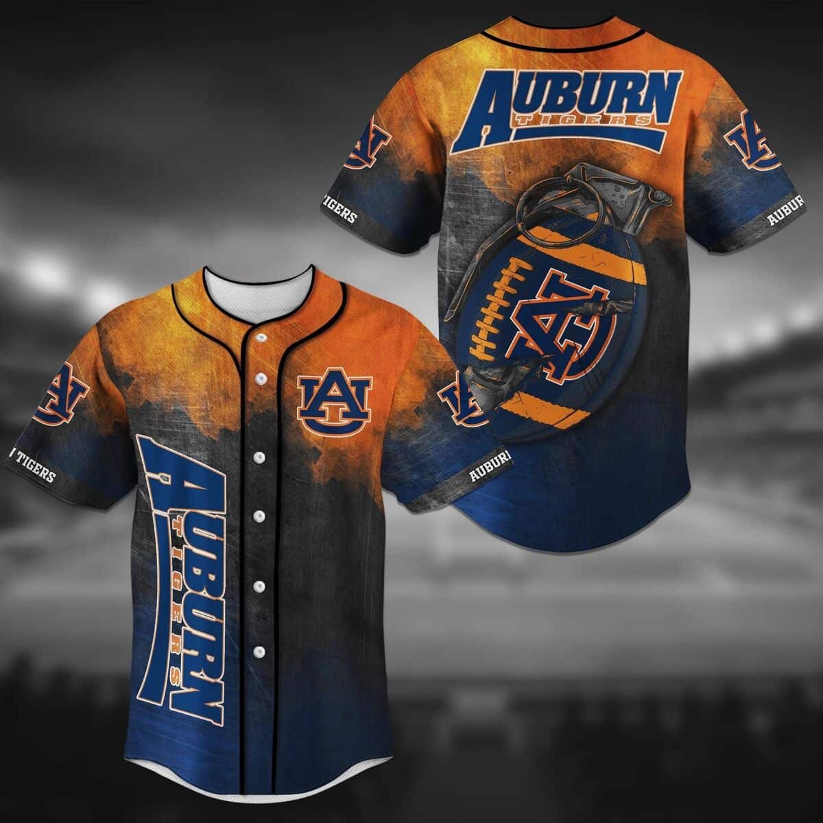 NCAA Auburn Tigers Baseball Jersey Gift For Sporty Boyfriend NCAA Auburn Tigers Baseball Jersey Gift For Sporty Boyfriend