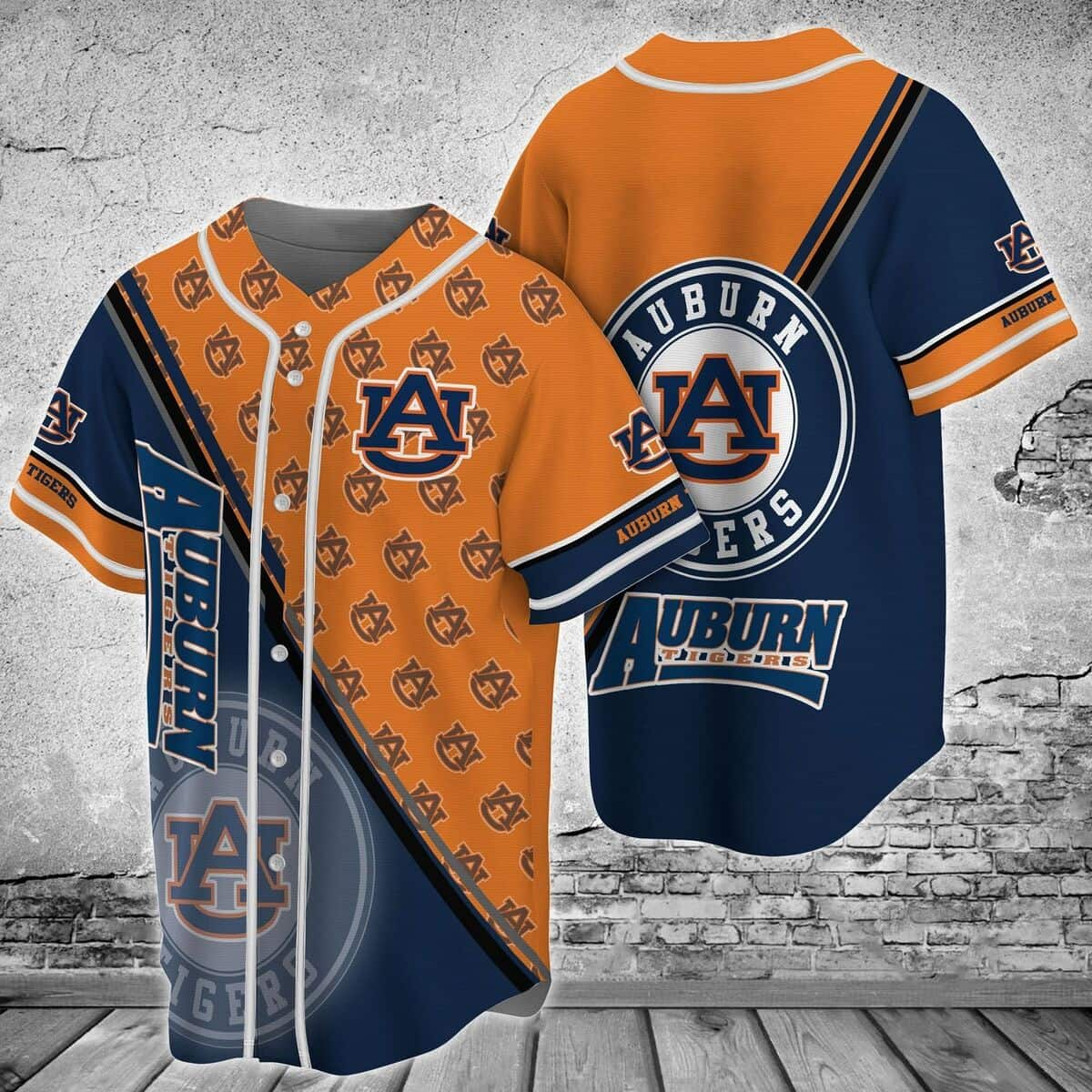 NCAA Auburn Tigers Baseball Jersey Gift For Best Friend