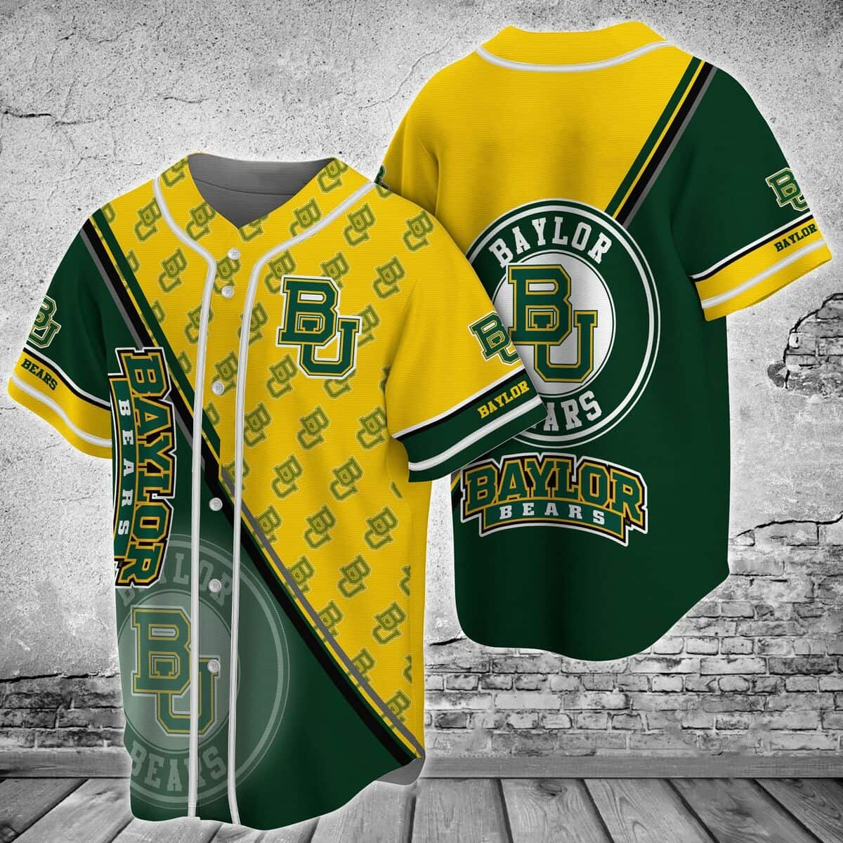 NCAA Baylor Bears Baseball Jersey Gift For Sporty Boyfriend