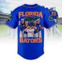 Personalized NCAA Florida Gators Blue Baseball Jersey Gift For Sport Dad Personalized NCAA Florida Gators Blue Baseball Jersey Gift For Sport Dad
