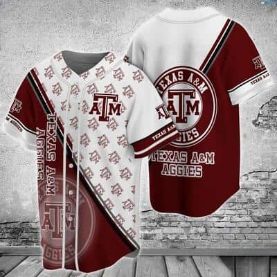 NCAA Texas Aggies Baseball Jersey Gift For Him