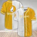 White And Yellow Split Bundaberg Baseball Jersey Gift For Rum Lovers