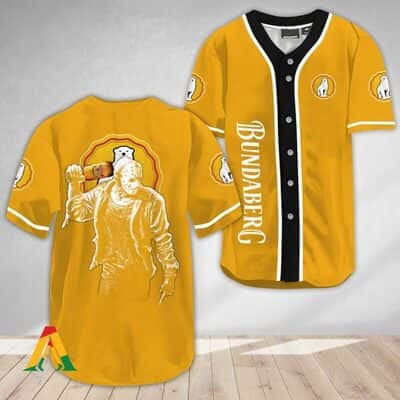 Horror Jason Voorhees Bundaberg Baseball Jersey Gift For Rum Drinkers Horror Jason Voorhees Bundaberg Baseball Jersey Gift For Rum Drinkers