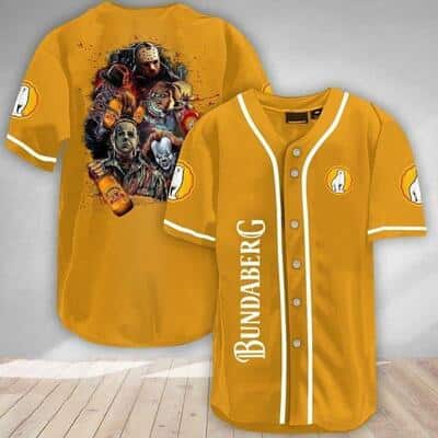 Bundaberg Rum Baseball Jersey Michael Myers IT Jason Voorhees Freddy Krueger Chucky Bundaberg Rum Baseball Jersey Michael Myers IT Jason Voorhees Freddy Krueger Chucky