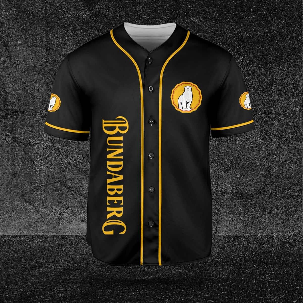 Bundaberg Black Baseball Jersey Gift For Rum Lovers Bundaberg Black Baseball Jersey Gift For Rum Lovers