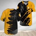 Bundaberg Rum Baseball Jersey Metal Crack Pattern