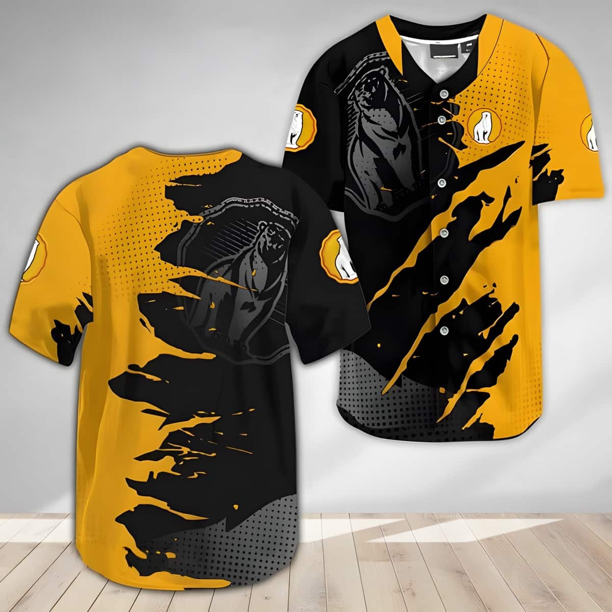 Bundaberg Rum Baseball Jersey Metal Crack Pattern Bundaberg Rum Baseball Jersey Metal Crack Pattern