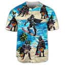 Darth Vader Surfing Baseball Jersey Gift For Star Wars Fans