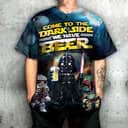 Stormtrooper Darth Vader Boba Fett Baseball Jersey Come To The Dark Side We Have Beer