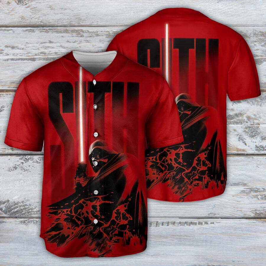 Darth Vader Sith Baseball Jersey Star Wars Birthday Gift Darth Vader Sith Baseball Jersey Star Wars Birthday Gift