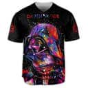 Colorful Darth Vader Baseball Jersey Gift For Star Wars Fans
