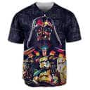 Darth Vader Baseball Jersey Star Wars Birthday Gift For Him