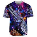 Star Wars Darth Vader Baseball Jersey Millennium Falcon