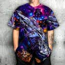 Star Wars Darth Vader Baseball Jersey Millennium Falcon