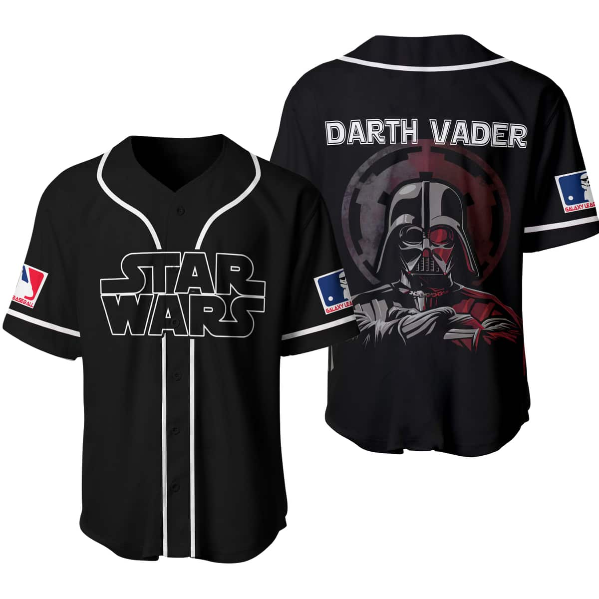 Star Wars Darth Vader Baseball Jersey Gift For Sport Dad