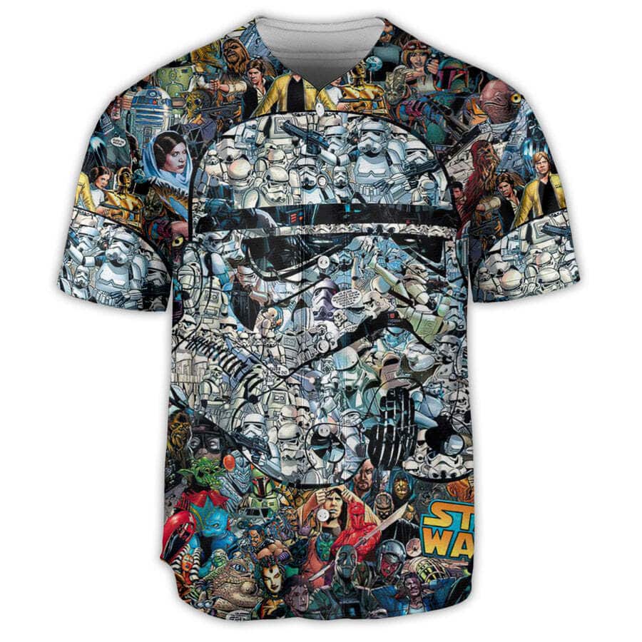 Star Wars Stormtrooper Baseball Jersey Let Me See Your Identification
