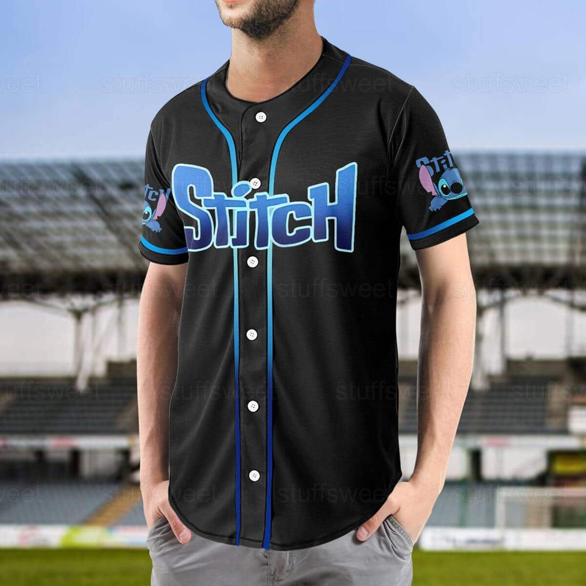 Stitch Baseball Jersey Gift For Disney Lovers Stitch Baseball Jersey Gift For Disney Lovers
